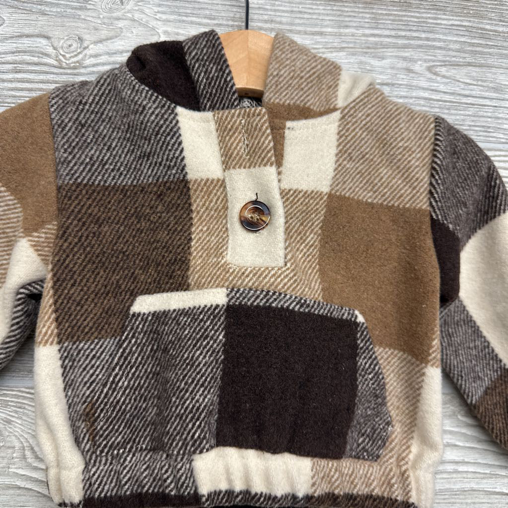 Plaid Pullover 3-6M