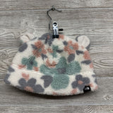 Sherpa Winter Hat Flowers 4-5t