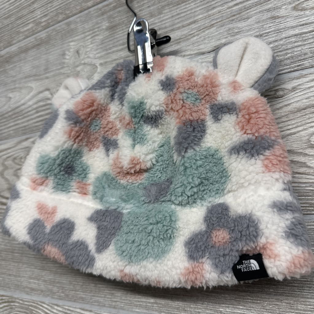 Sherpa Winter Hat Flowers 4-5t