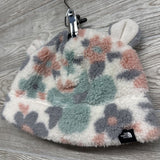 Sherpa Winter Hat Flowers 4-5t