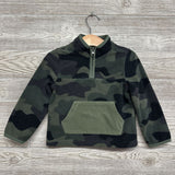 1/4 Zip Fleece Camo Pullover 2t