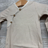 Ribbed Gown Stripes 0-6M