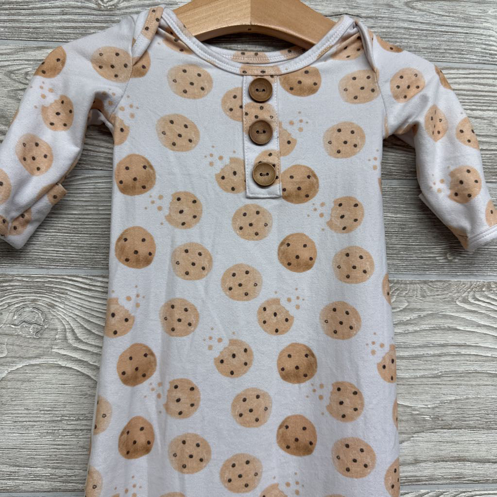 Knotted Gown Cookies 0-3M
