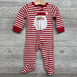 Sleeper Santa & Stripes 9M