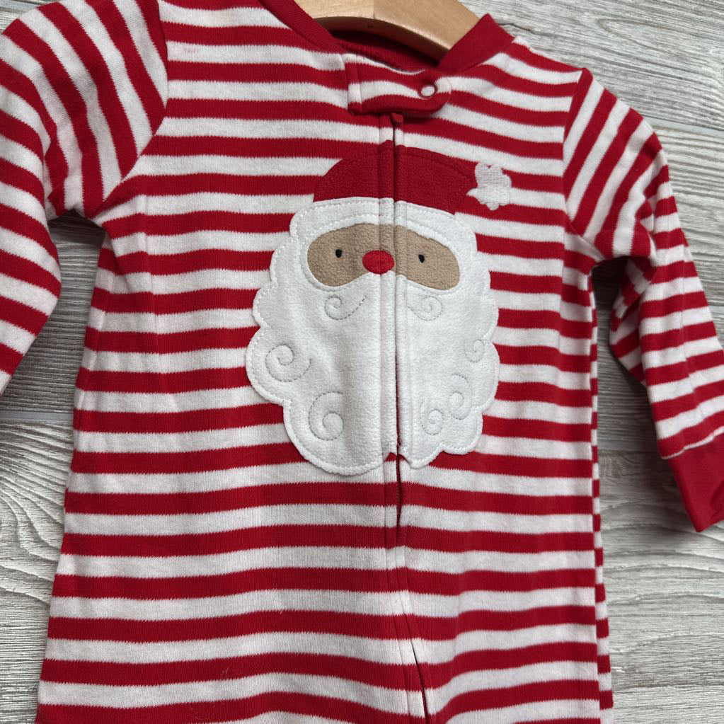 Sleeper Santa & Stripes 9M