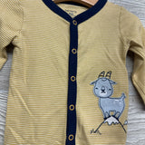 Button Up Sleeper Goat 9M
