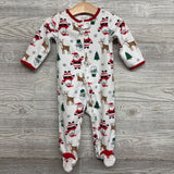 Blanket Sleeper Santa, Deer, Tree 9M