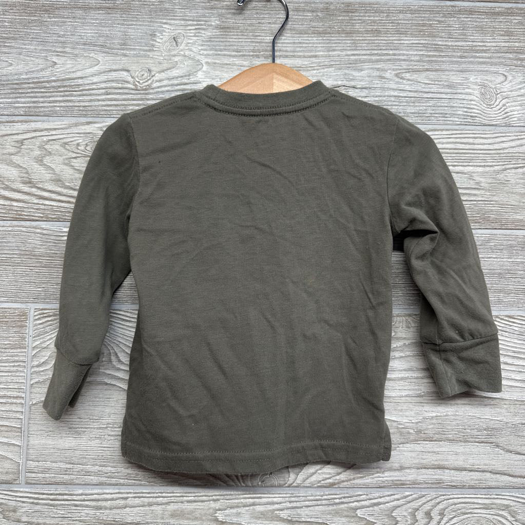 LS Shirt Solid 12-18M