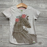Shirt Horse & Flowers 4t