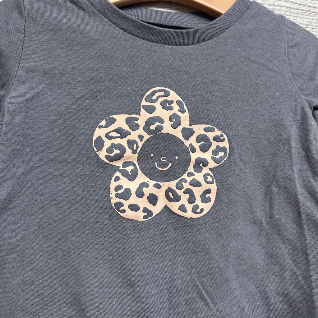 LS Shirt Flower 3t