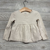 Ribbed Peplum Shirt 3t
