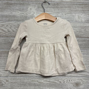 Ribbed Peplum Shirt 3t
