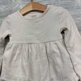 Ribbed Peplum Shirt 3t