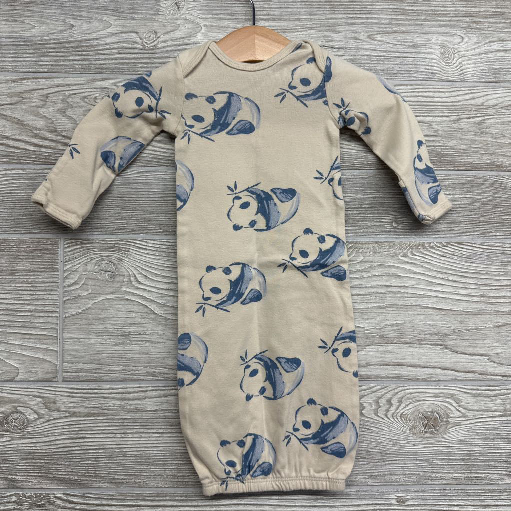 Henley Gown Pandas Nb