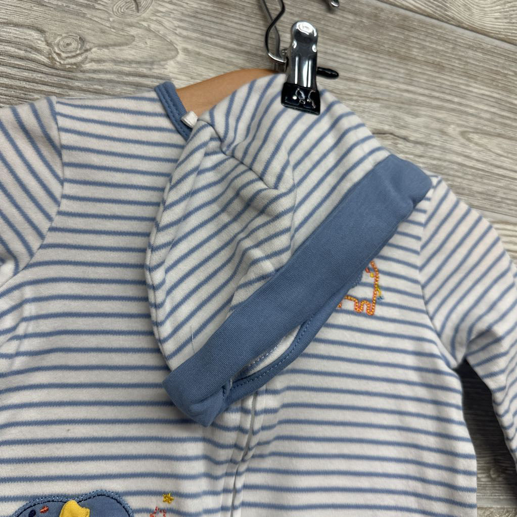 Sleeper Stripes & Elephant W/ Hat 9M