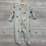 Viscose Rabbit Coverall 3-6M