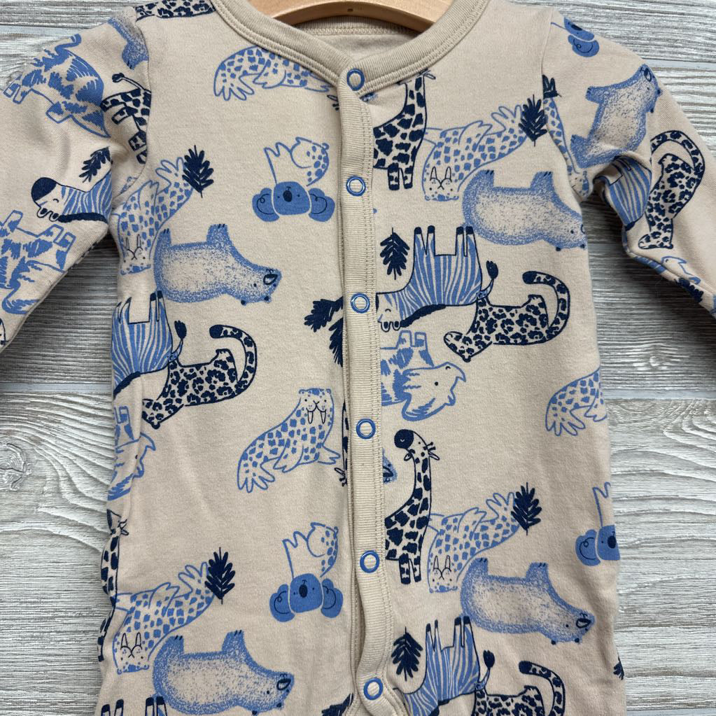 Button Up Sleep N Play Animals 9M