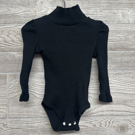 Houndstooth Jumper W/ Ribbed Turtle Neck Shirt 12-18M
