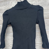 Houndstooth Jumper W/ Ribbed Turtle Neck Shirt 12-18M