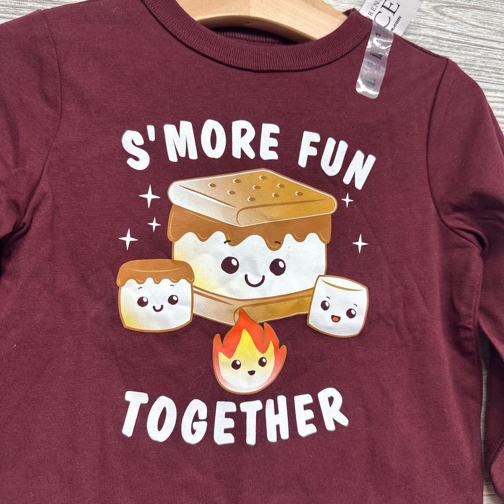 NEW LS Shirt S'more Fun 12-18M