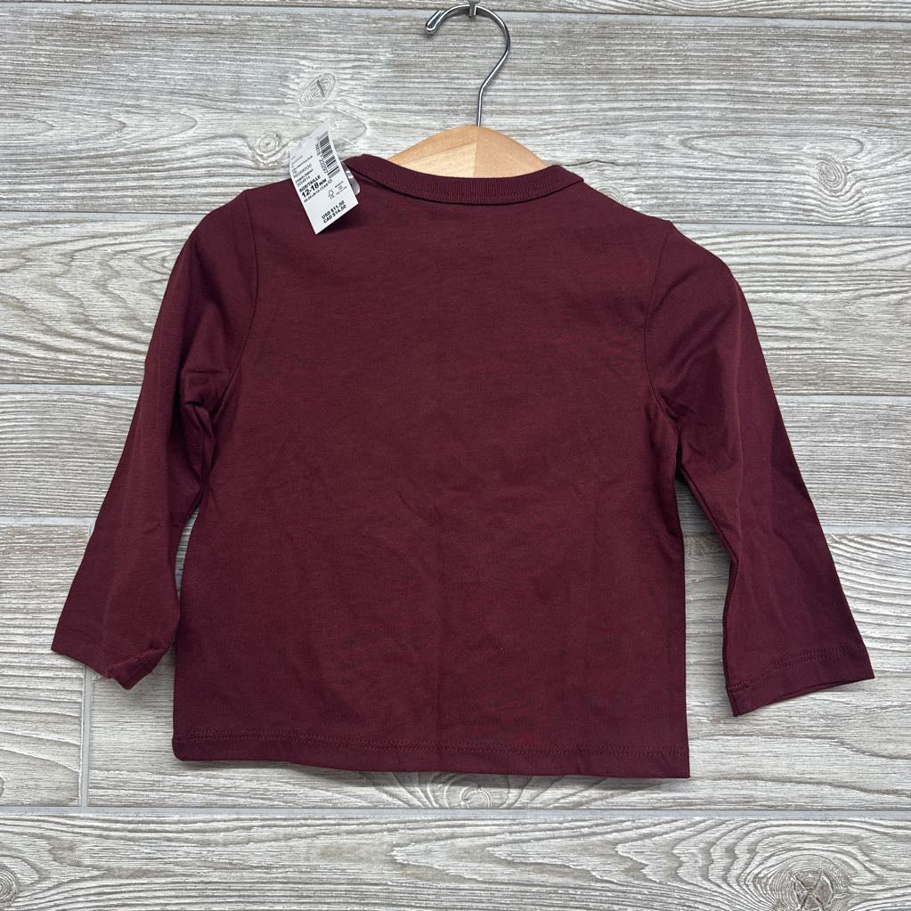 NEW LS Shirt S'more Fun 12-18M