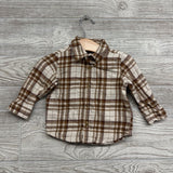 Plaid Button Up Shirt 6-12M