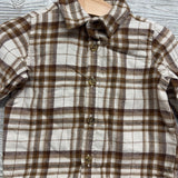 Plaid Button Up Shirt 6-12M