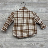 Plaid Button Up Shirt 6-12M