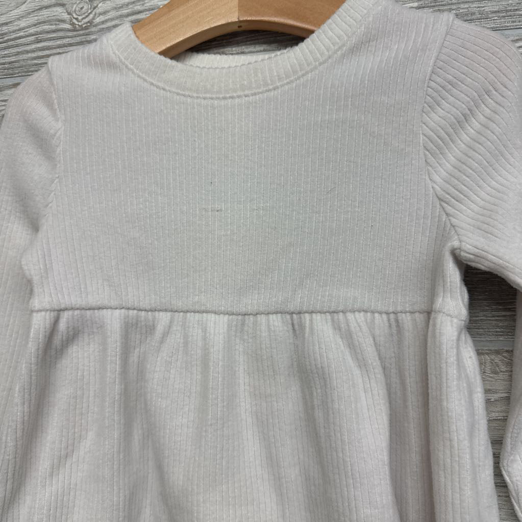 Ribbed LS Dress 3t