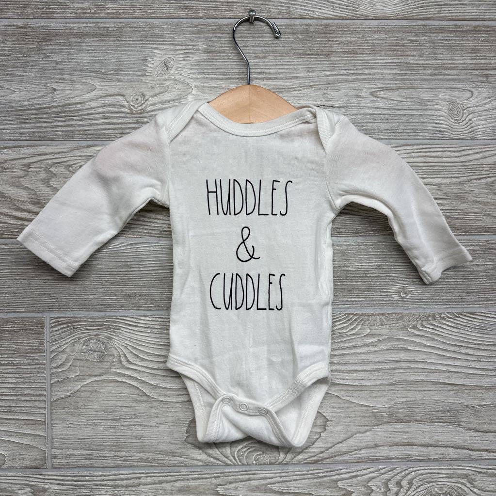 LS Bodysuit Huddles & Cuddles 3-6M