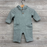 Waffle Knit LS Outfit W/ Hood 0-3M