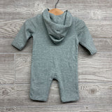 Waffle Knit LS Outfit W/ Hood 0-3M