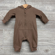Waffle Knit Hooded Coverall W/ Hood