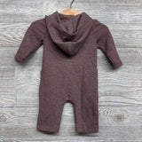 Waffle Knit LS Outfit W/ Hood 0-3M