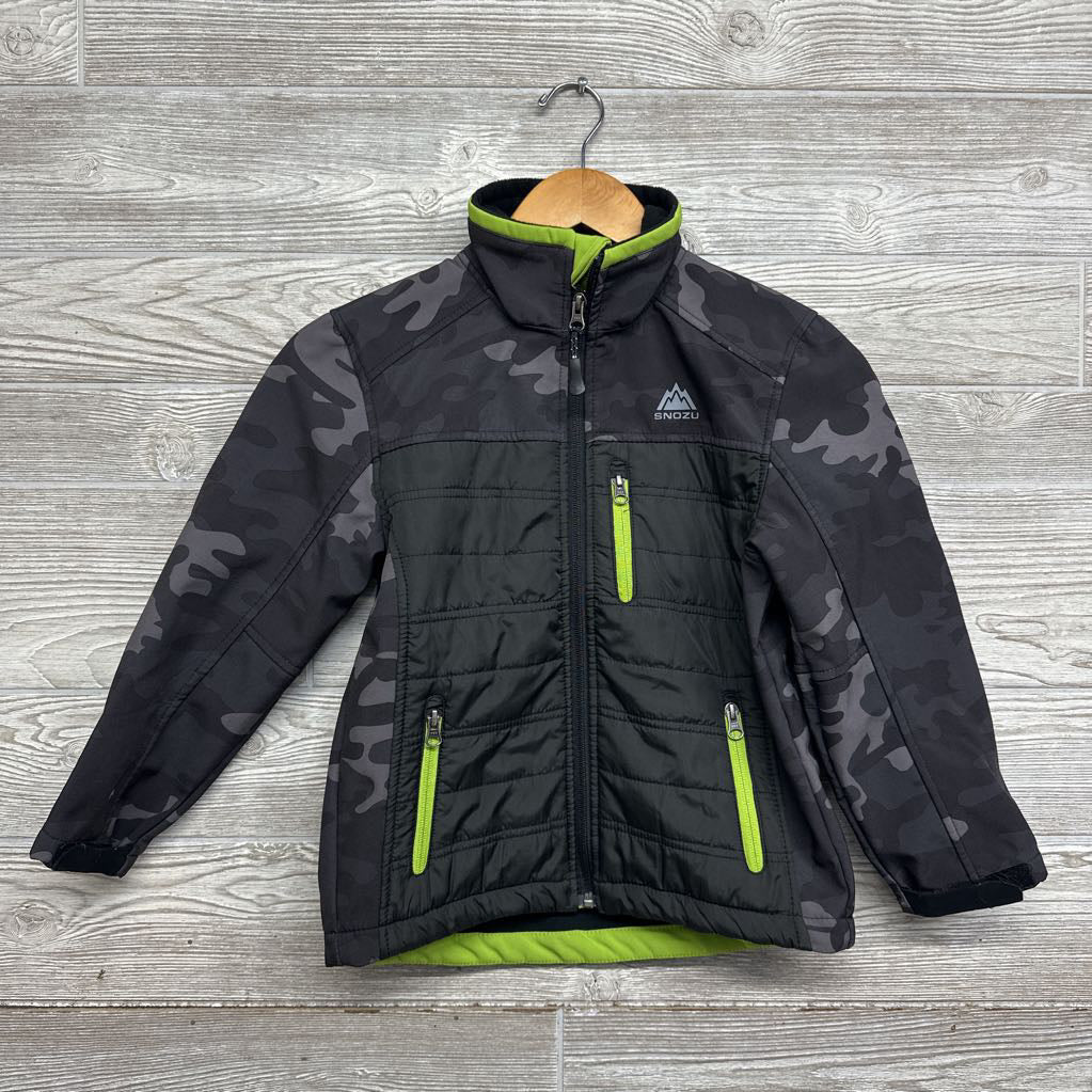 Soft Shell Jacket Printed Camo 7-8