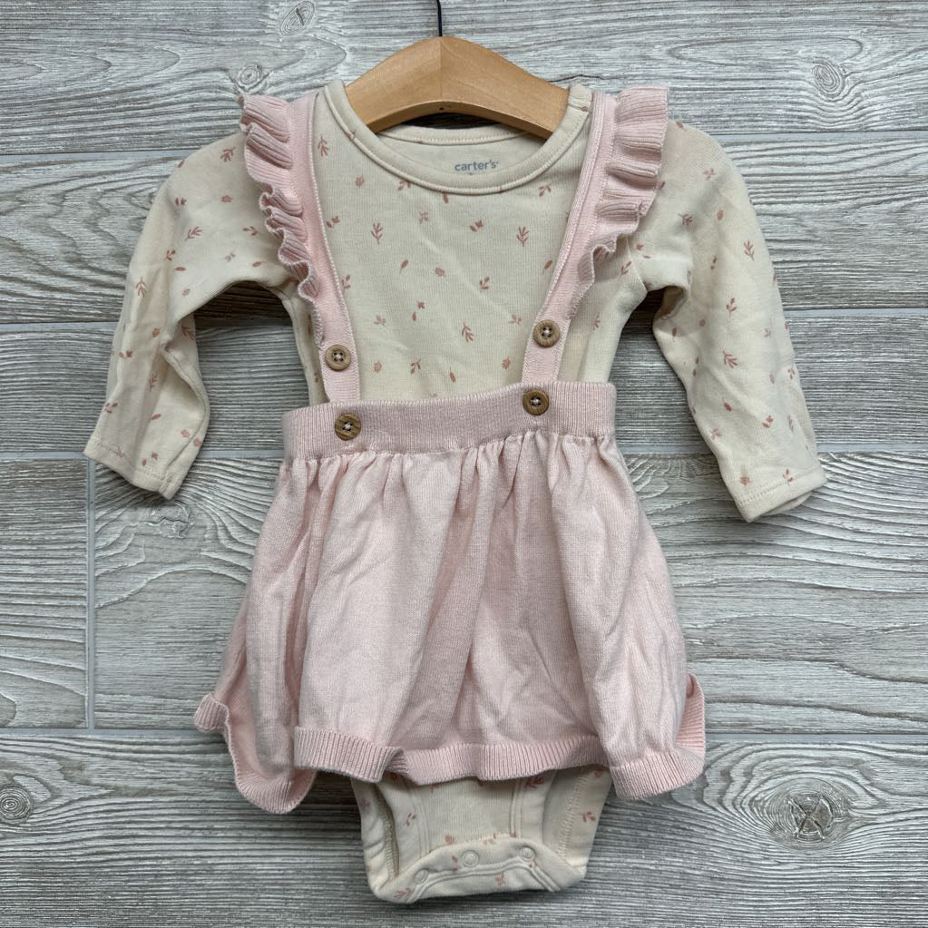 Knit Jumper & Bodysuit Flowers 9M