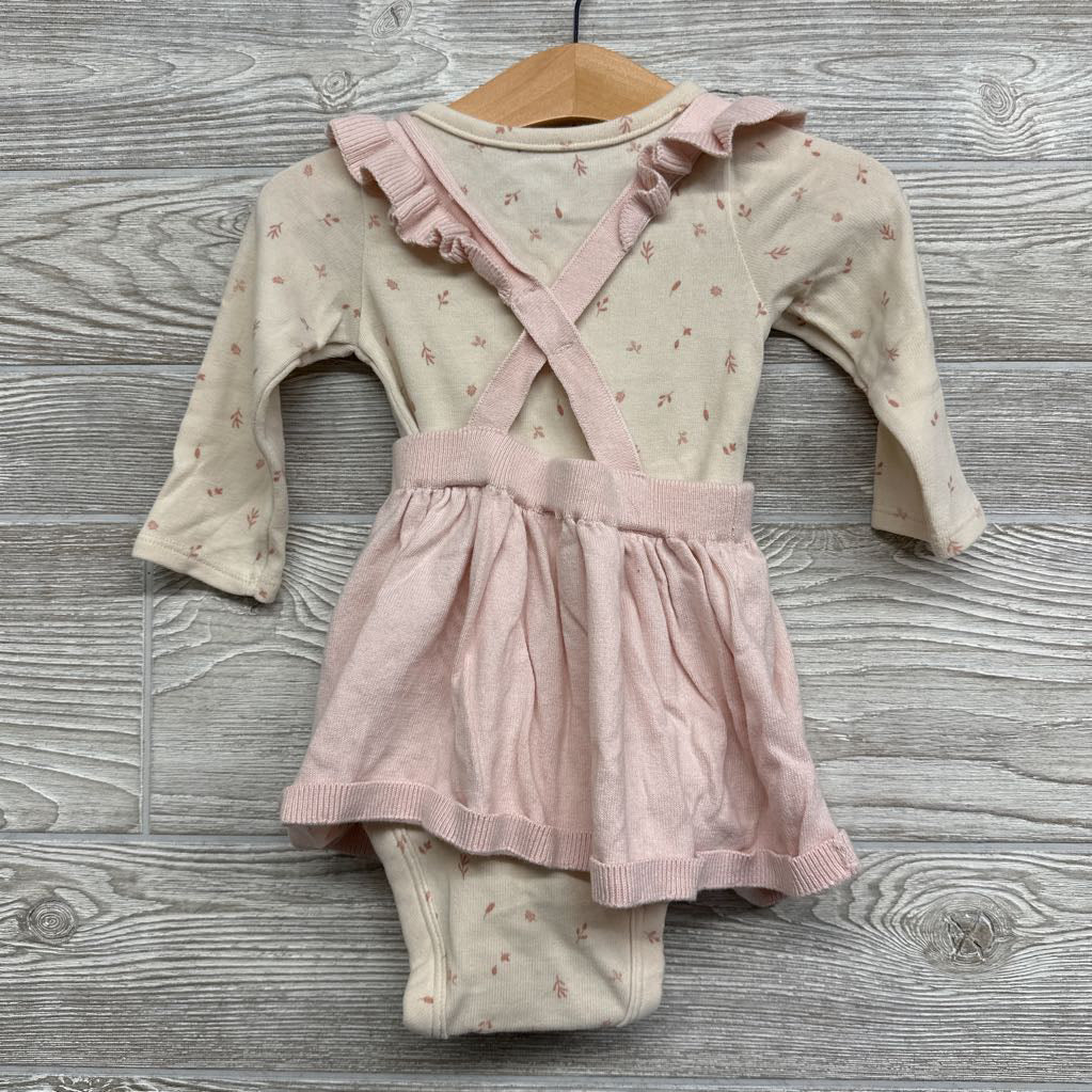 Knit Jumper & Bodysuit Flowers 9M