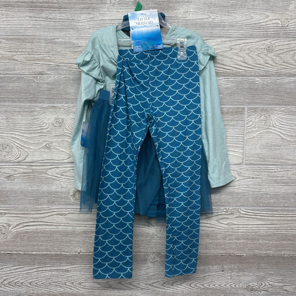 NEW Shirt, Tulle Skirt, Leggings & Hair Tie 5t