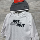 NEW Shirt Just Do It, Hat & Striped Pants Nb