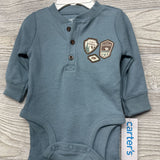 NEW Waffle Knit Henley Bodysuit & Pants 3M