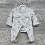 NEW Ribbed Zebra Kimono Shirt & Pants 3M