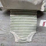 NEW Organic 3 Pk Bodysuits Giraffes, Love My Mommy 0-3M