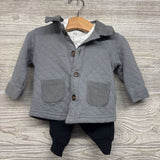 Quilted Jacket, Bodysuit Seals & French Terry Joggers 3M