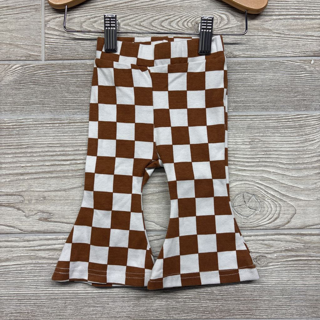 Flare Pants Checker 3-6M
