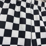 Flare Leggings Checker Lettuce Trim 6-9M