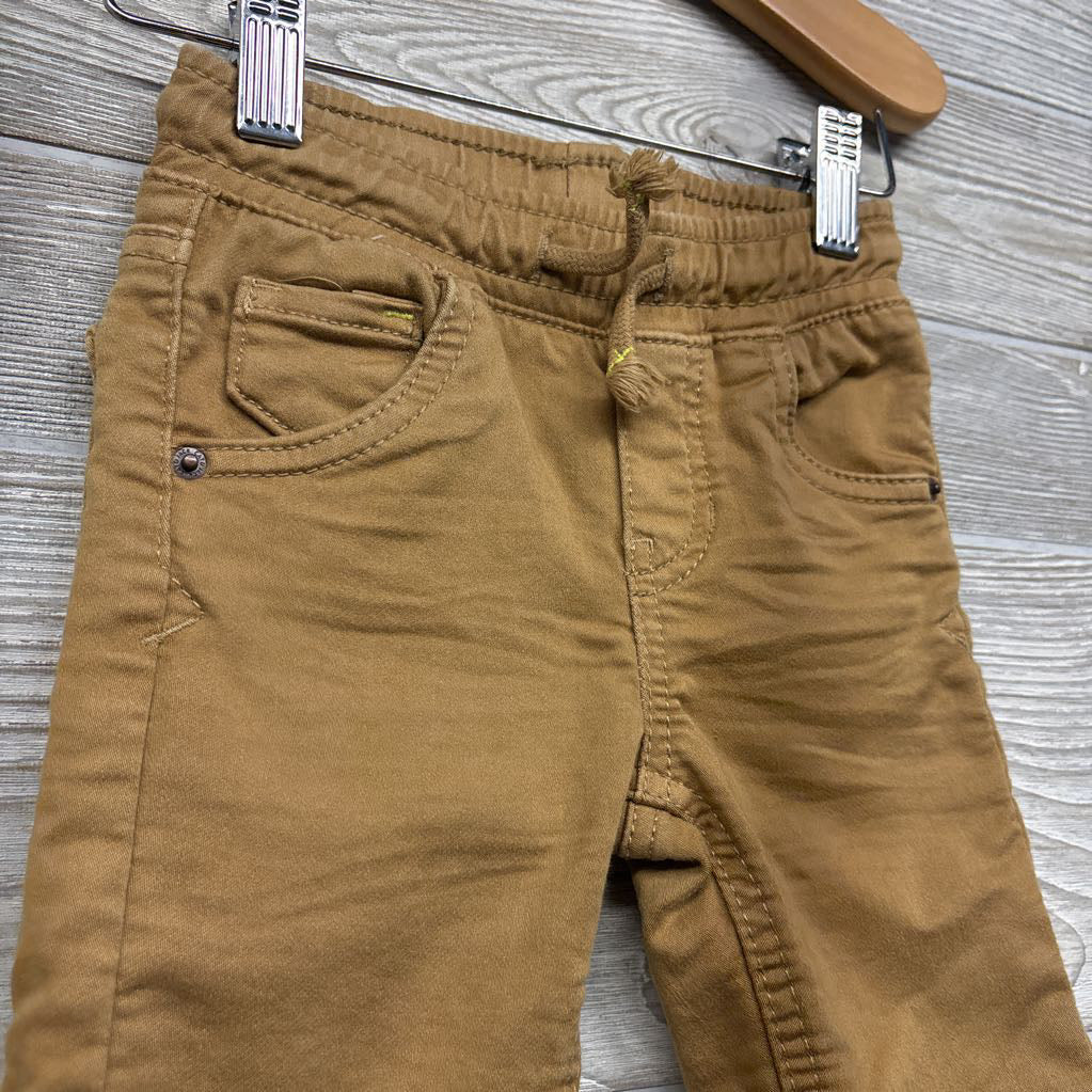 Pull On Knit Straight Jeans 12M