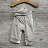NEW 3 Pk Fold Over Harem Pants Stripes Solid 3M