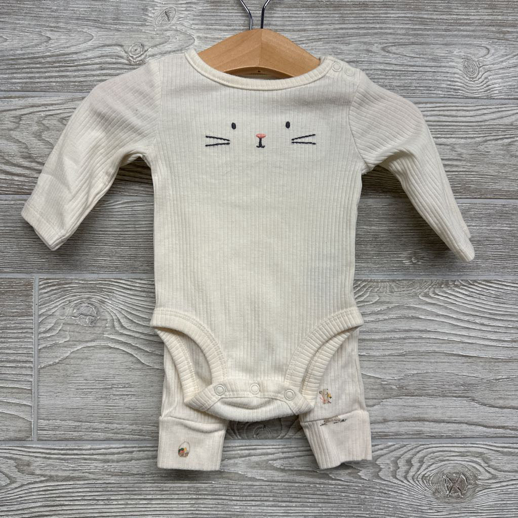 LS Ribbed Bodysuit & Pants Bunnies Birds 3M
