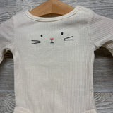LS Ribbed Bodysuit & Pants Bunnies Birds 3M