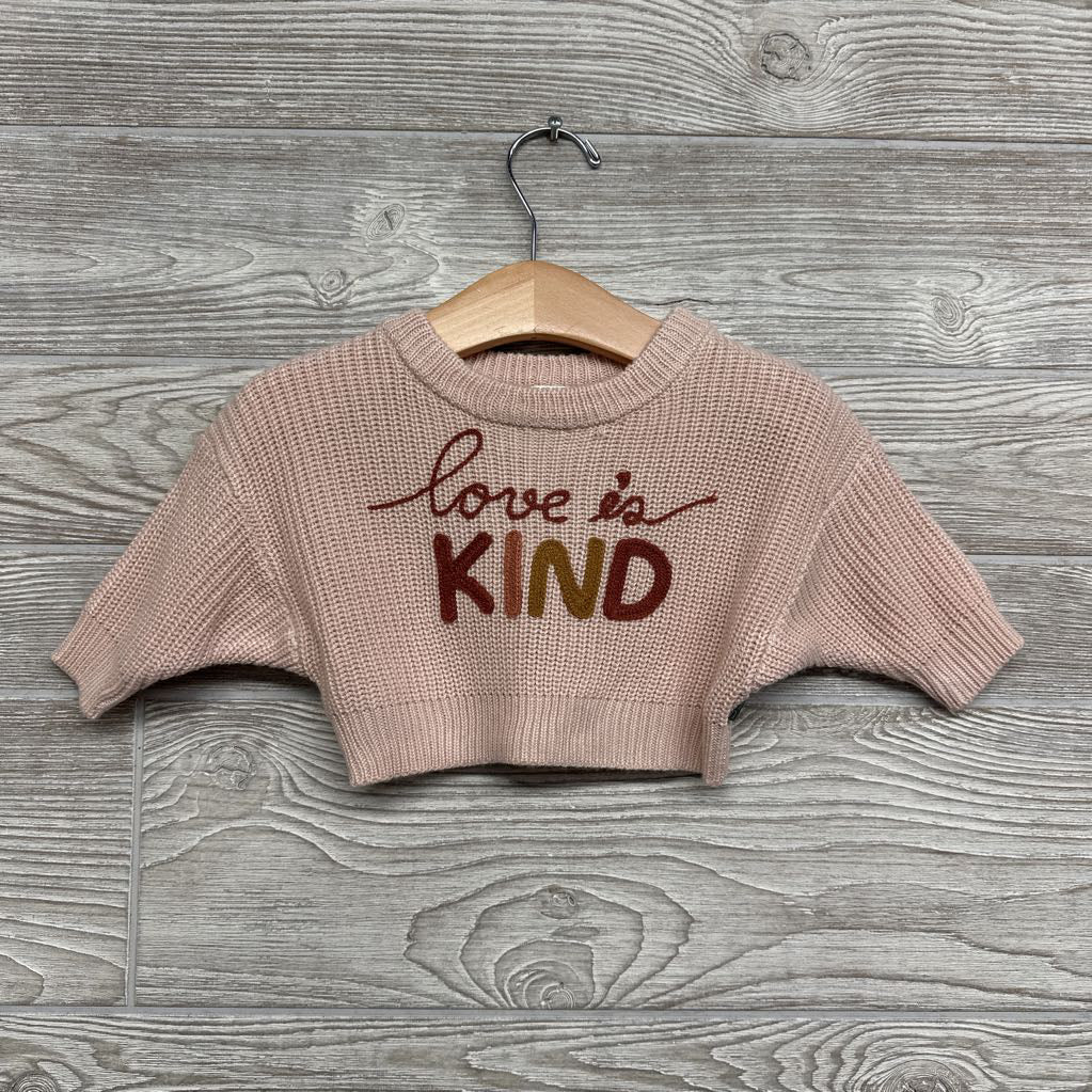 Knit Sweater Love Is Kind 0-3M